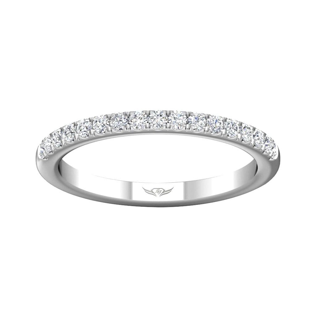 Vincents Fine Jewelry | Martin Flyer | Cutdown Micropave Matching Wedding Band