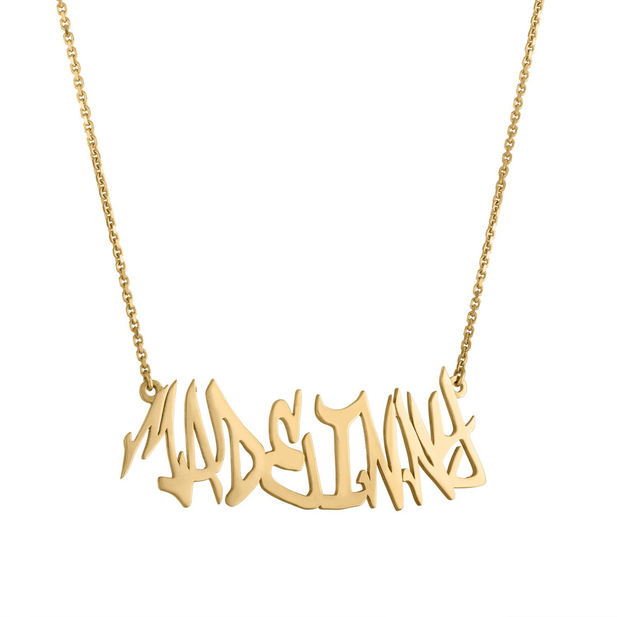 Vincents Fine Jewelry | Jane Kaye | Custom Graffiti Necklace