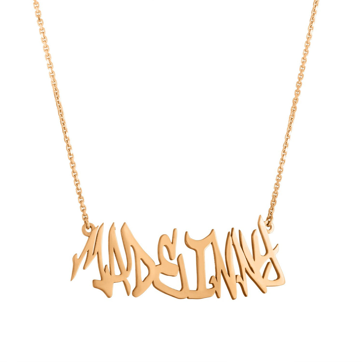Vincents Fine Jewelry | Jane Kaye | Custom Graffiti Necklace