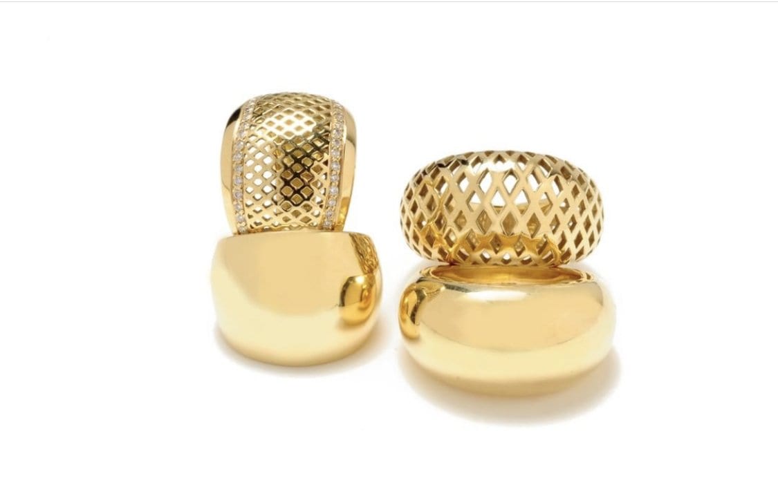 Domed Crownwork Ring