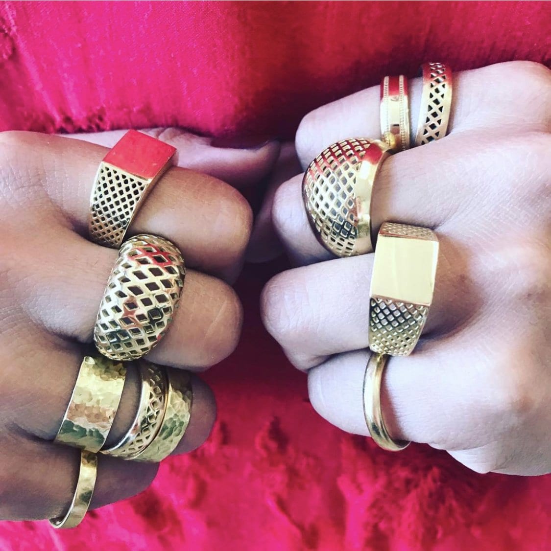 Domed Crownwork Ring