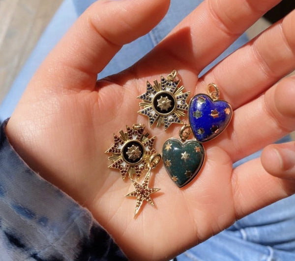 Vincents Fine Jewelry | Storrow Jewelry | Lapis Lazuli Heart Charm