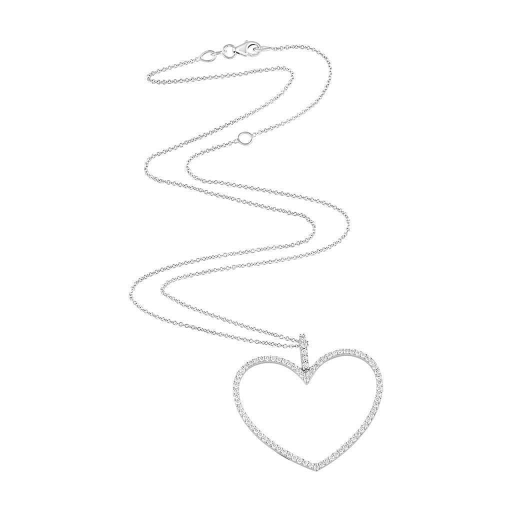 Vincents Fine Jewelry | Jane Kaye | Oversized Open Heart Necklace