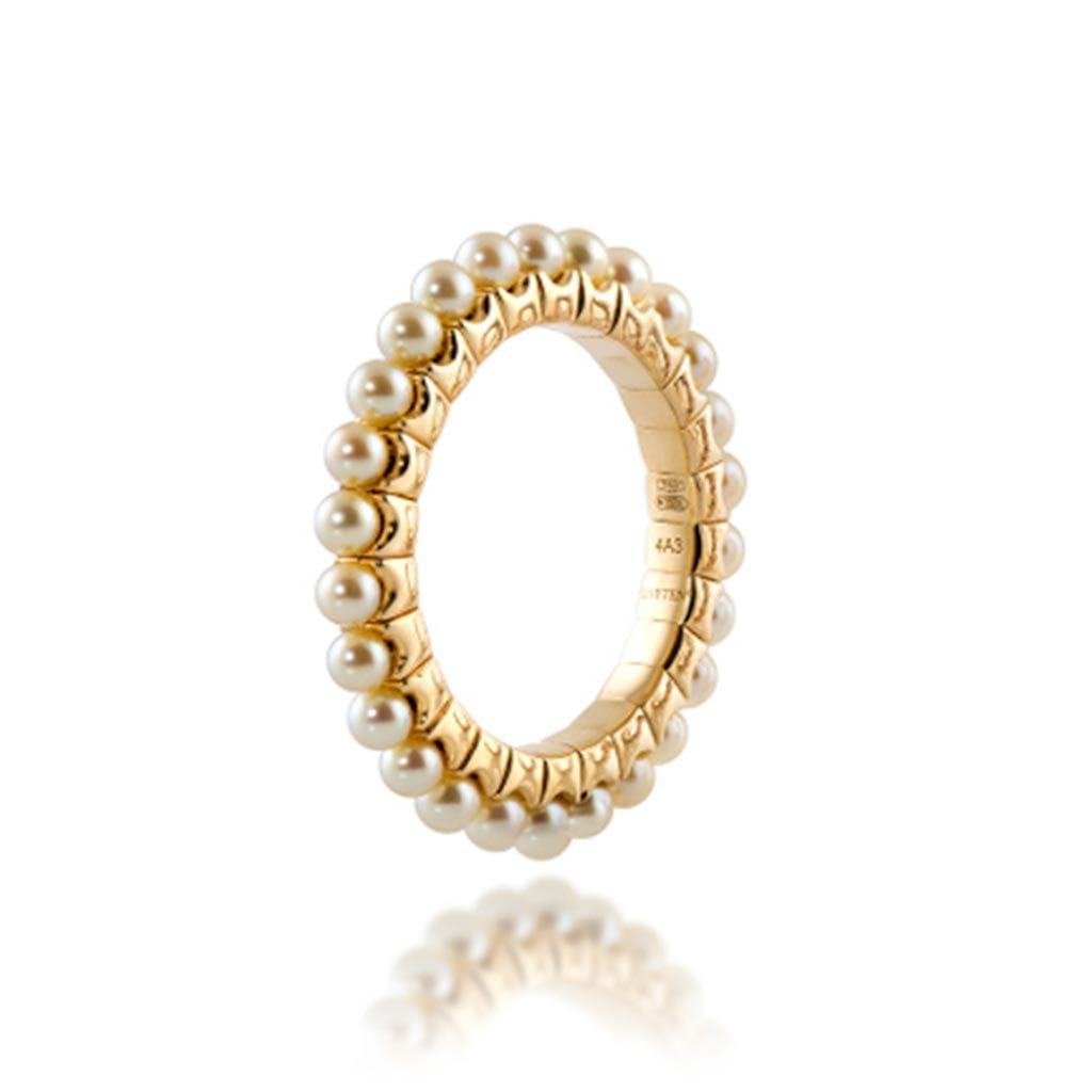 Vincents Fine Jewelry | Jane Kaye | Stretchy Pearl Band Ring