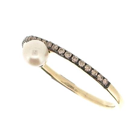 Vincents Fine Jewelry | Jane Kaye | Pearl Champagne Band Ring