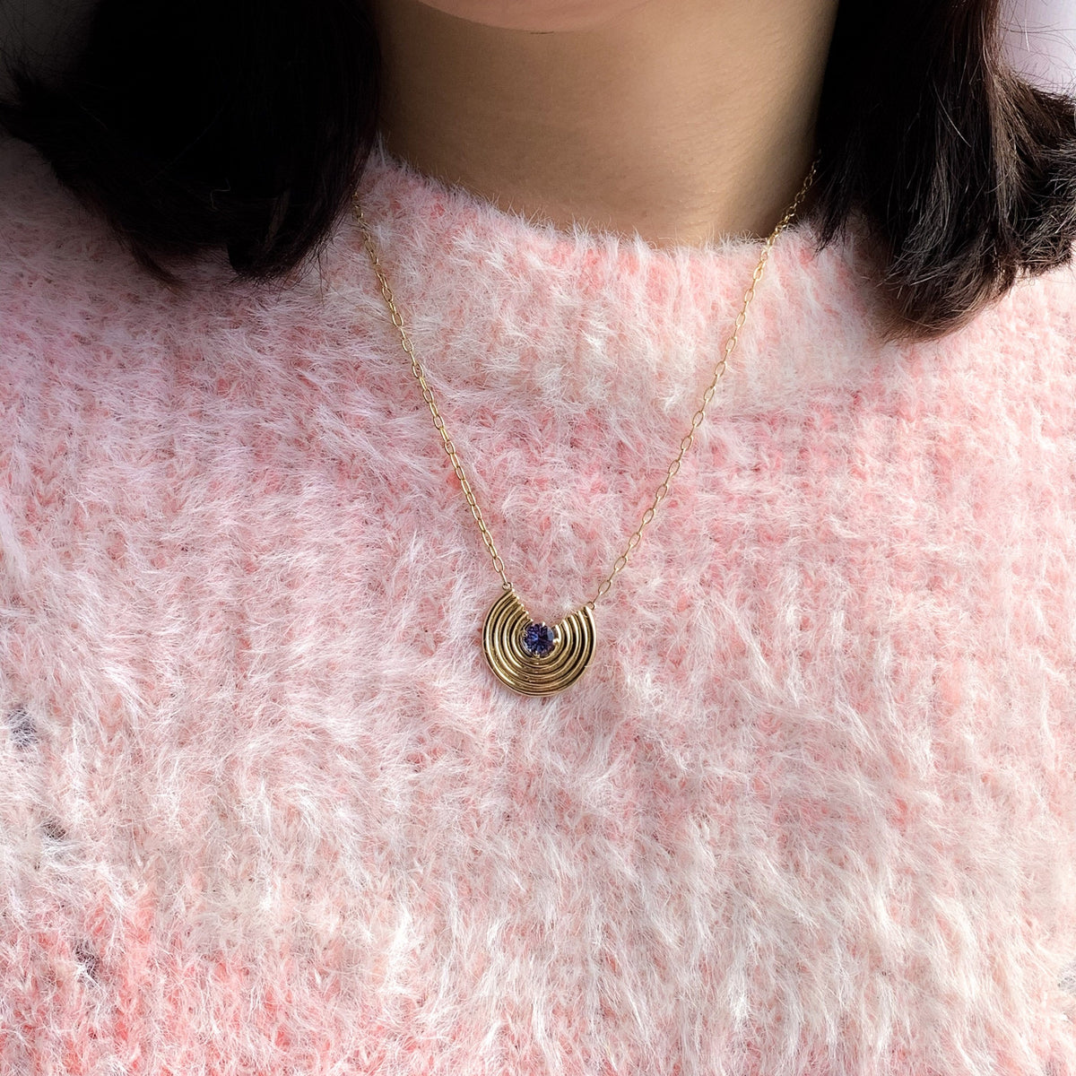 Petite Revival Necklace Emerald