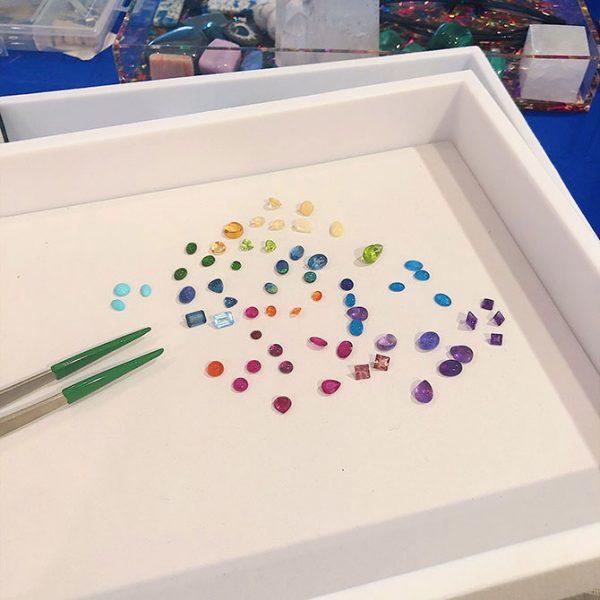 Vincents Fine Jewelry | M. Spalten | 5 Stone Gemdrop Necklace