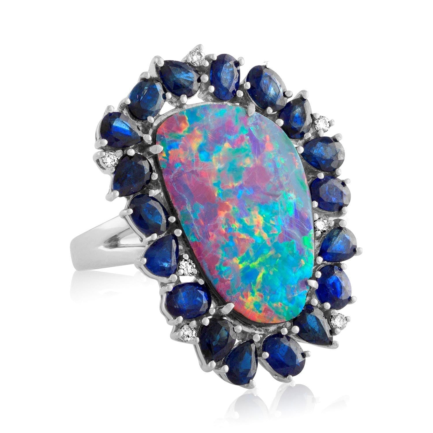 Vincents Fine Jewelry | Jane Kaye | Mixed Media Opal Ring