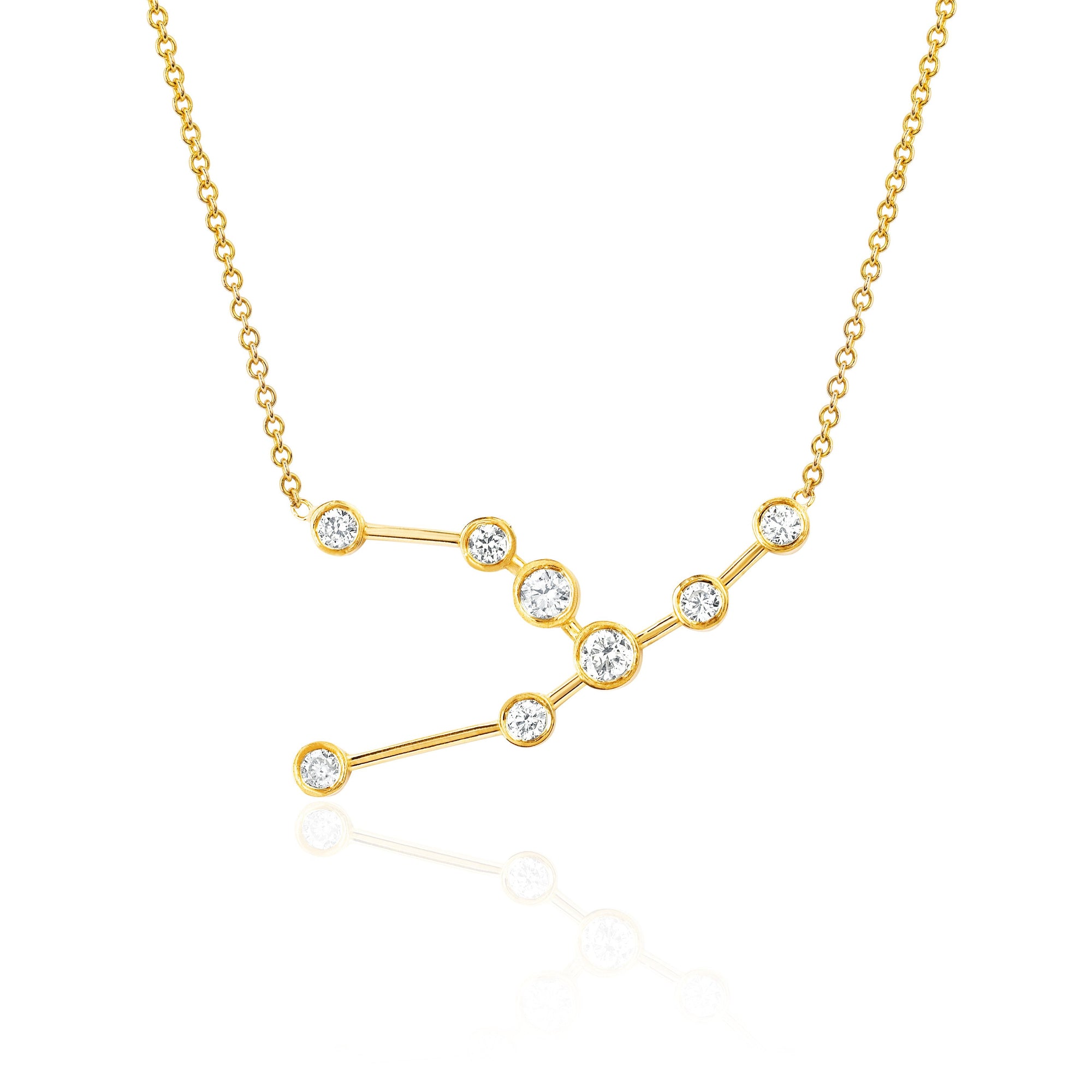 Taurus Diamond Constellation Necklace