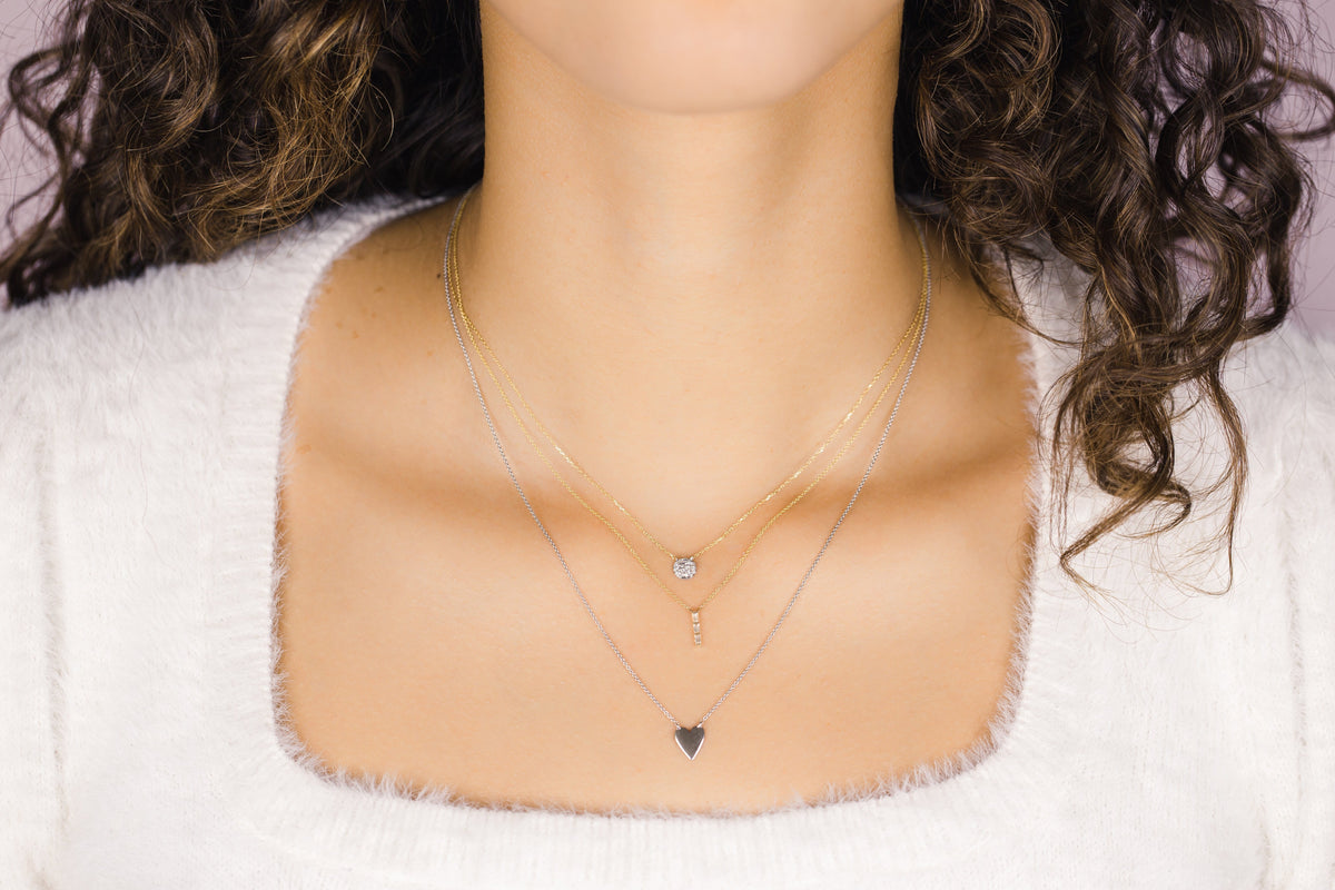 Lauren Joy Mini Disc Necklace