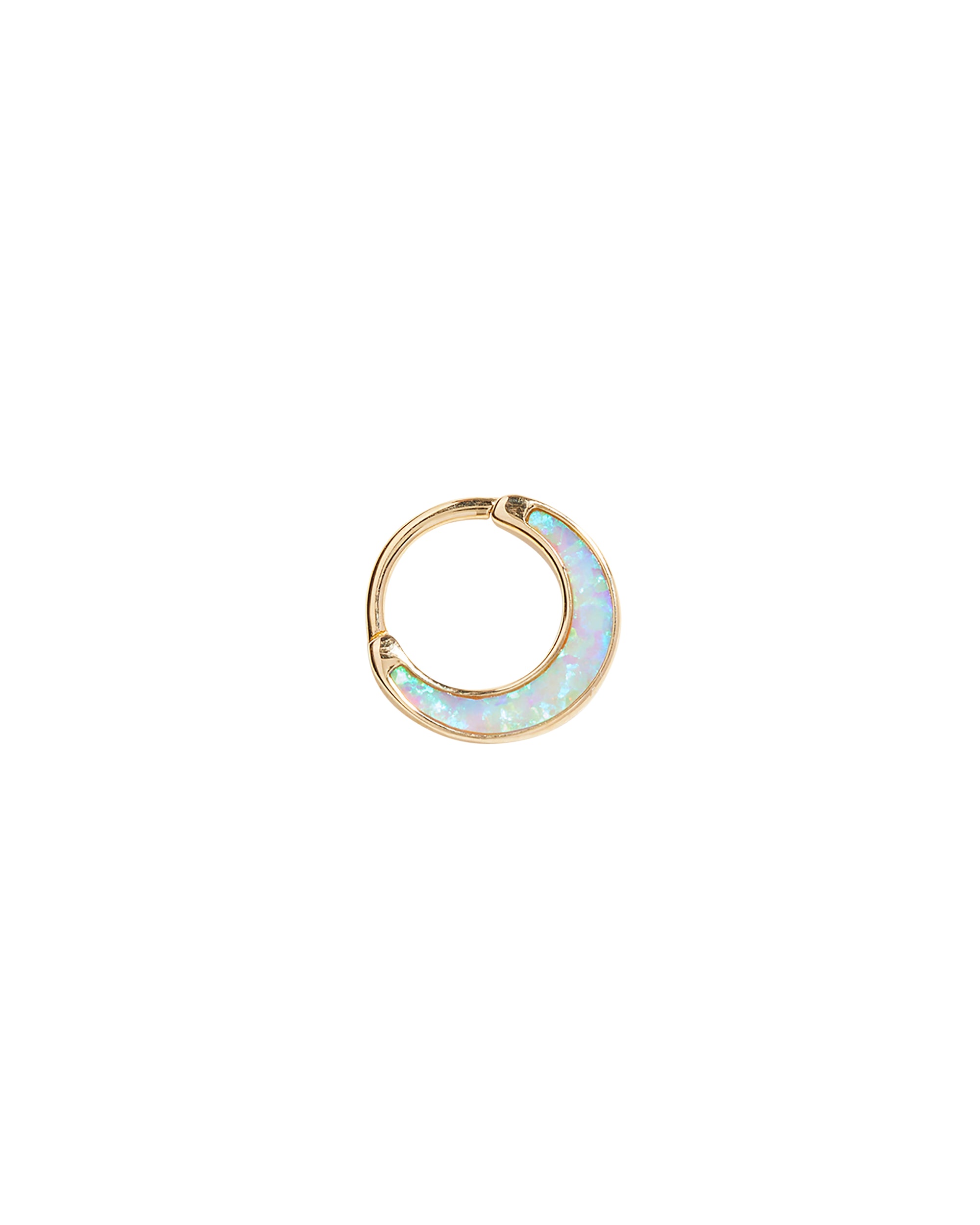 Opal Clicker Piercing  8MM
