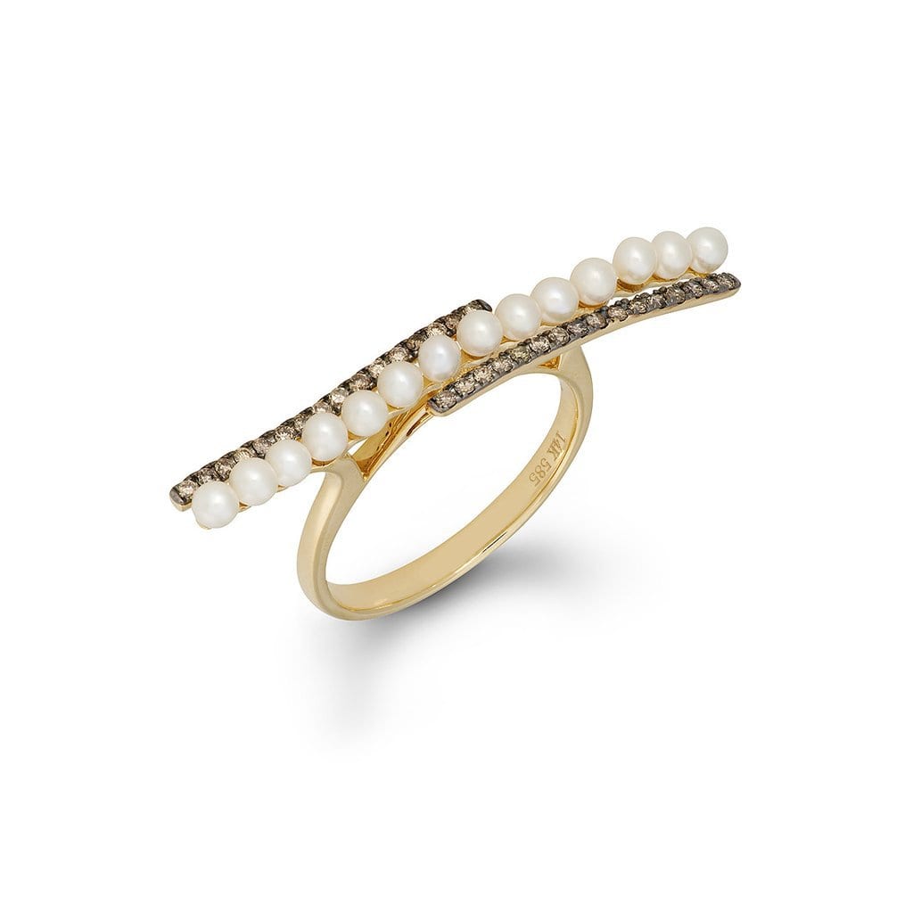 Vincents Fine Jewelry | Jane Kaye | Pearl Bar Ring