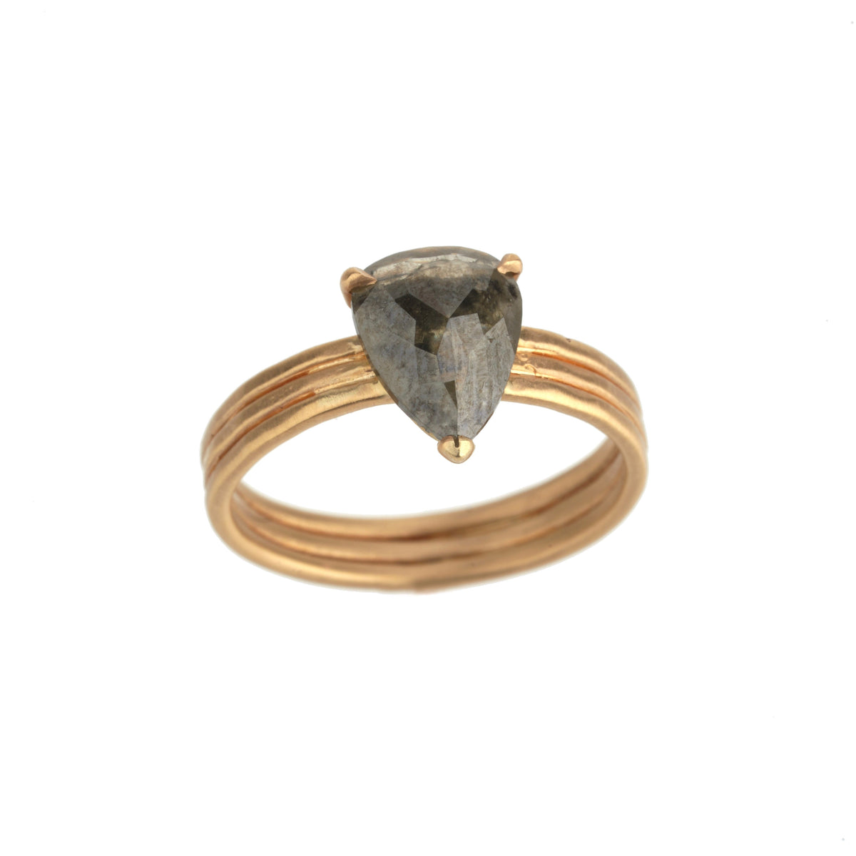 Salt and Pepper Corduroy Ring