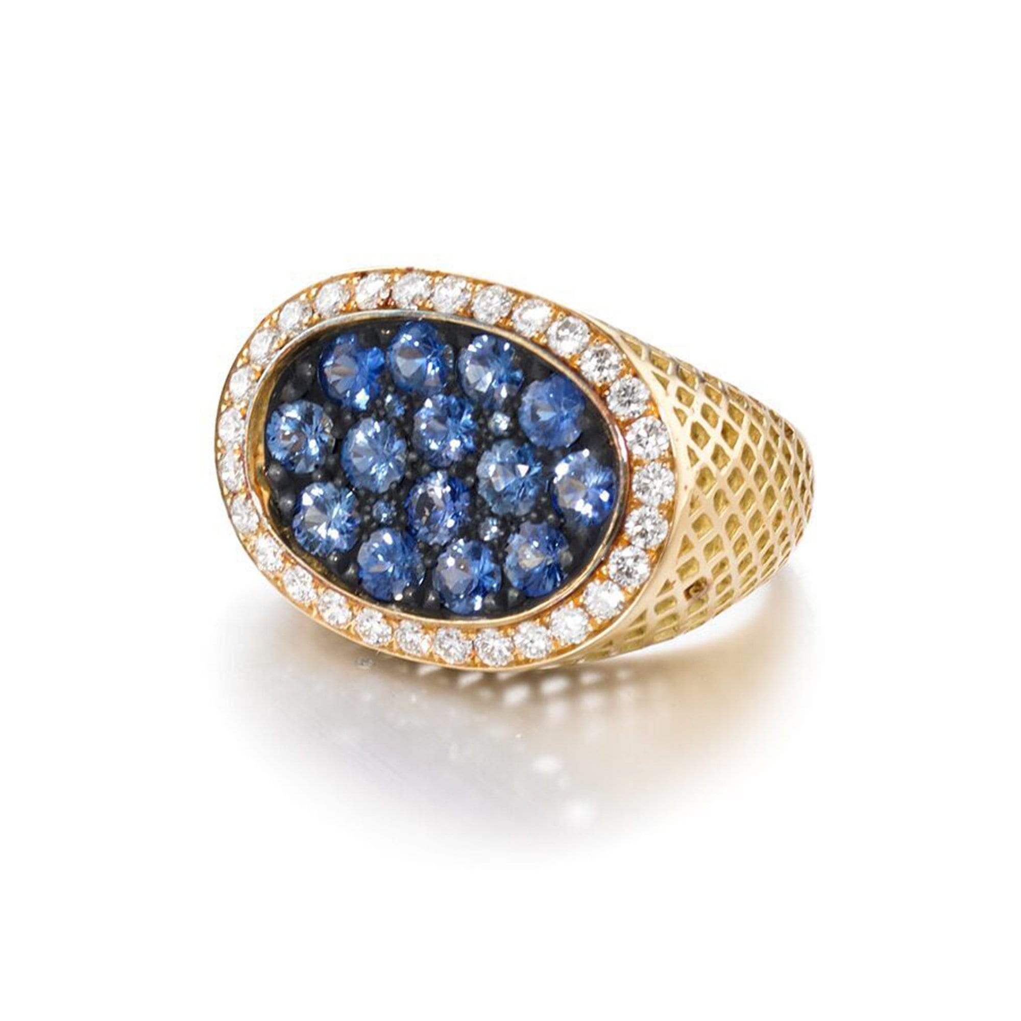 Vincents Fine Jewelry | Ray Griffiths | Sapphire Cocktail Ring 