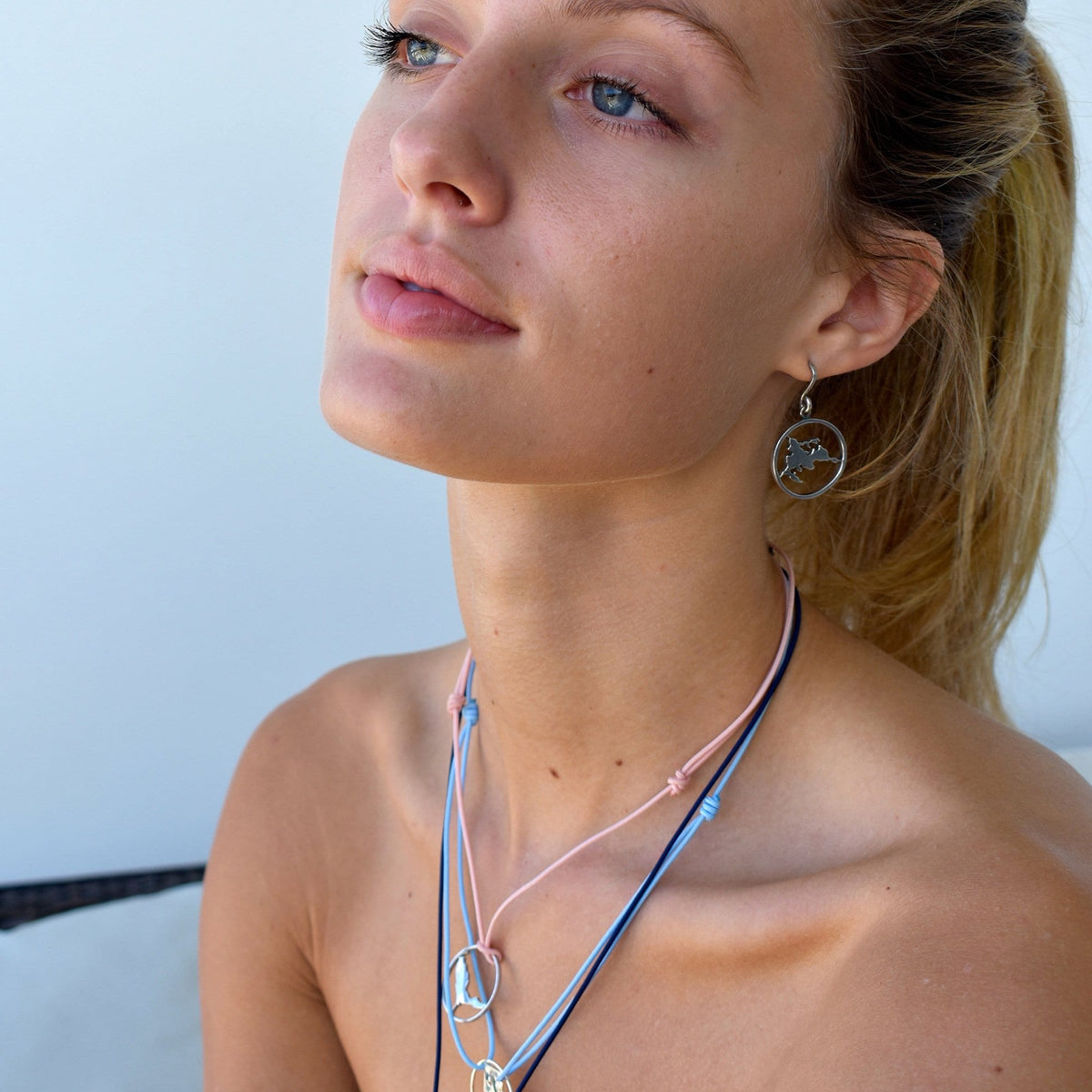 CD Charms | Shelter Island Earrings| Catherine Demarchelier