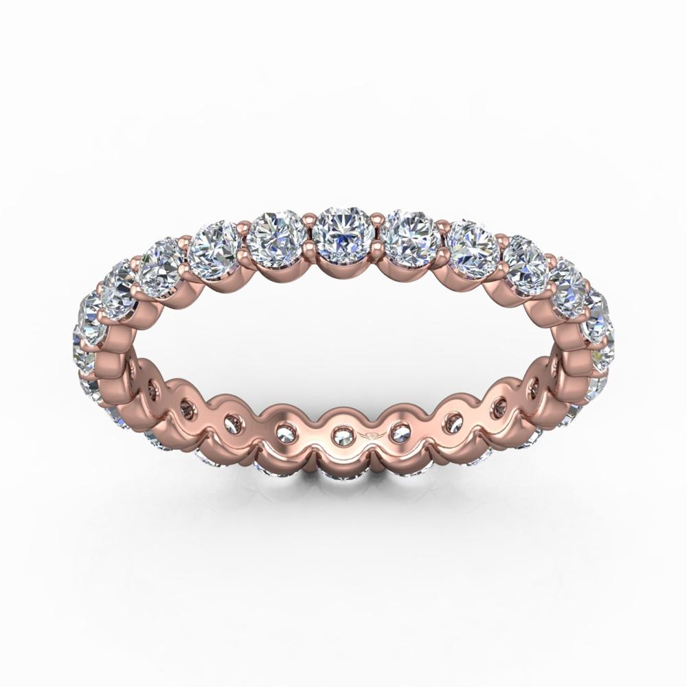 Vincents Fine Jewelry | Martin Flyer | Shared Prong Eternity Wedding Band