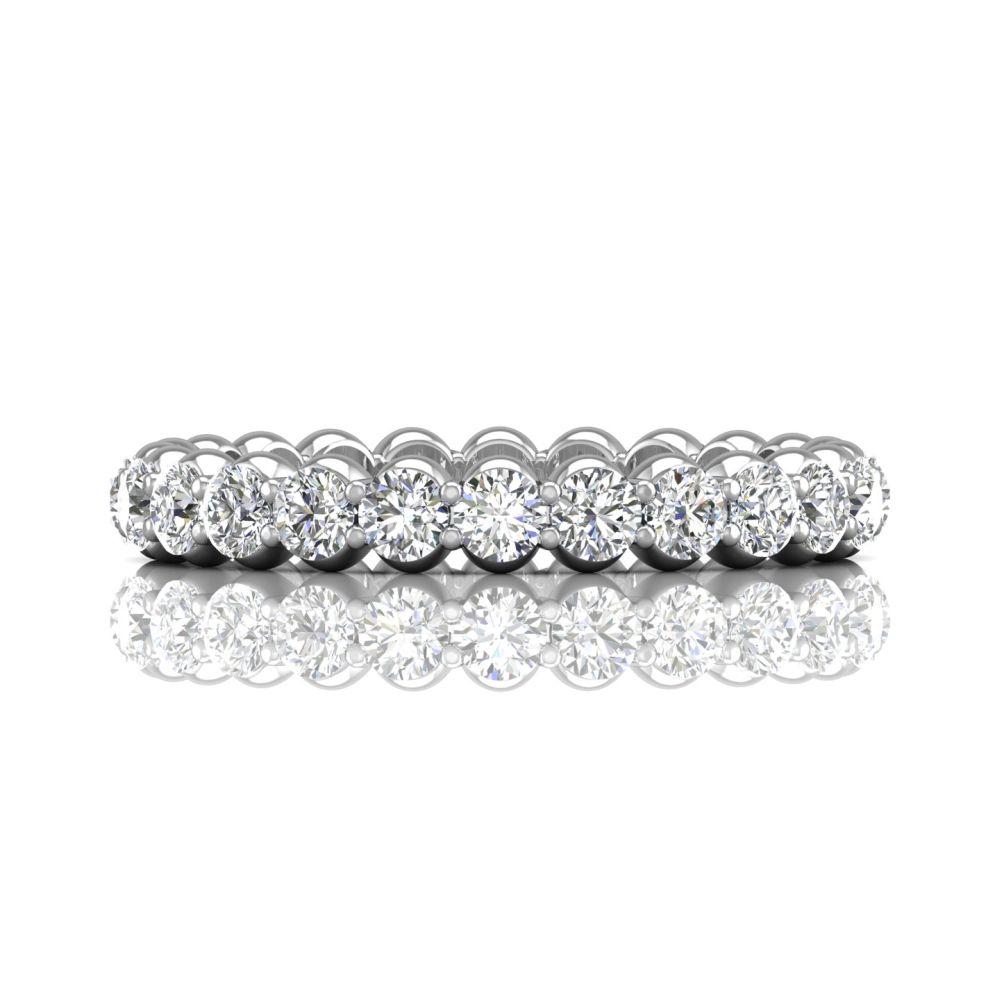 Vincents Fine Jewelry | Martin Flyer | Shared Prong Eternity Wedding Band