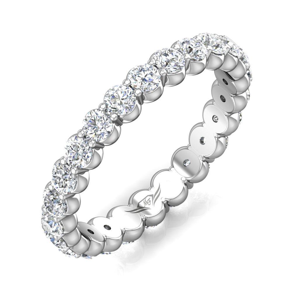 Vincents Fine Jewelry | Martin Flyer | Shared Prong Eternity Wedding Band