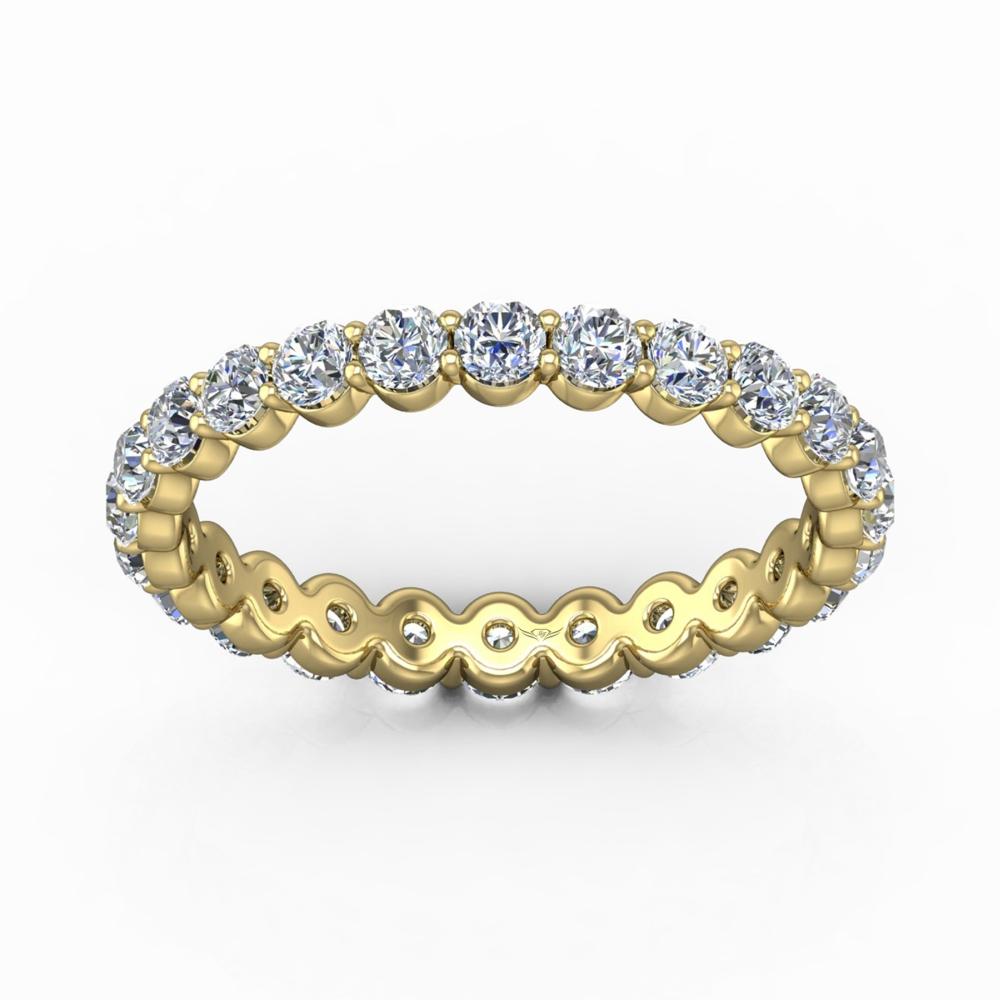 Vincents Fine Jewelry | Martin Flyer | Shared Prong Eternity Wedding Band