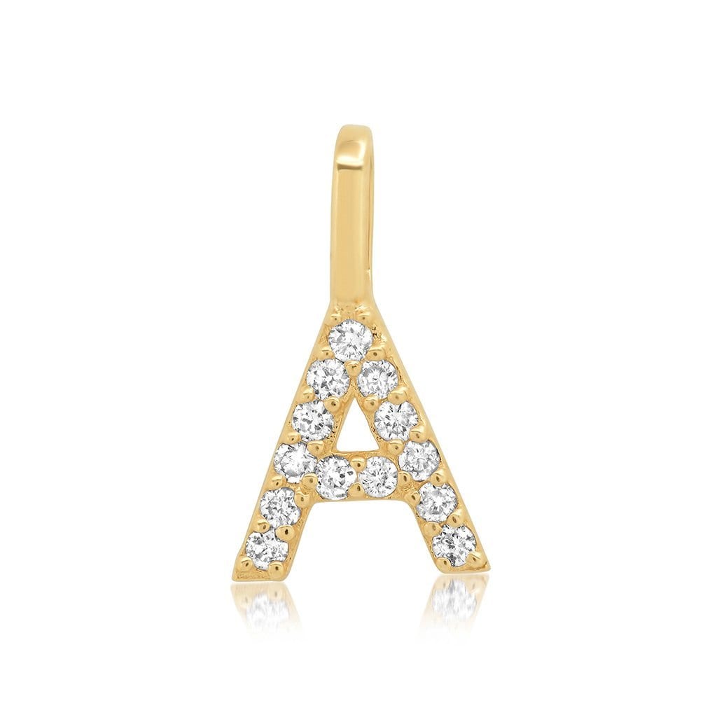 Vincents Fine Jewelry | TAI Jewelry | Diamond & Gold Letter Charm