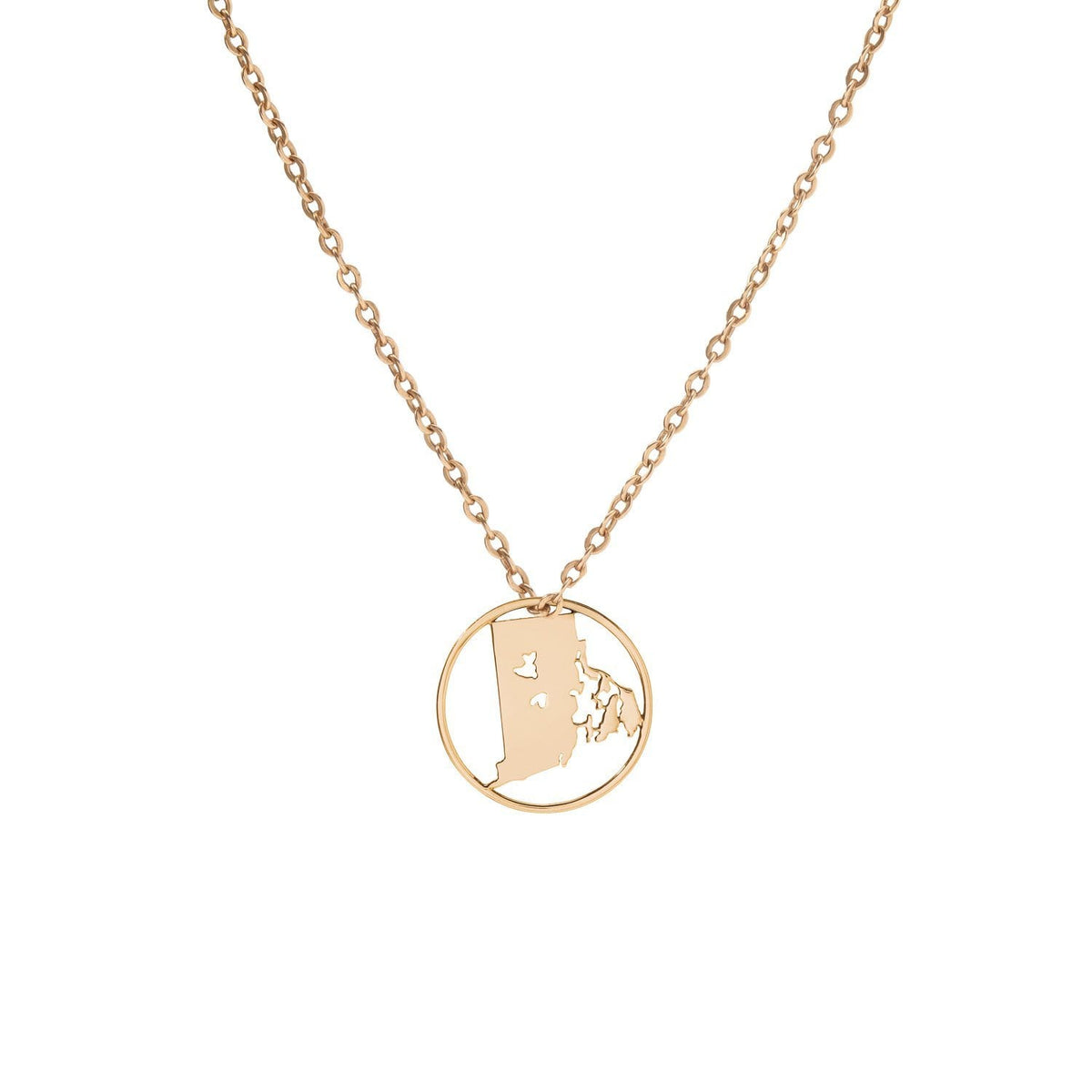 Vincents Fine Jewelry | Catherine Demarchelier | Rhode Island Chained Necklace | CD Charms