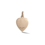 14K Gold Diamond &amp; Labradorite Alana Heart Charm