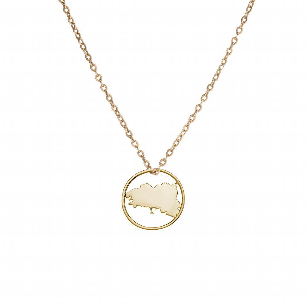 Vincents Fine Jewelry | Catherine Demarchelier | Brittany ( Bretagne ) Chained Necklace | CD Charms