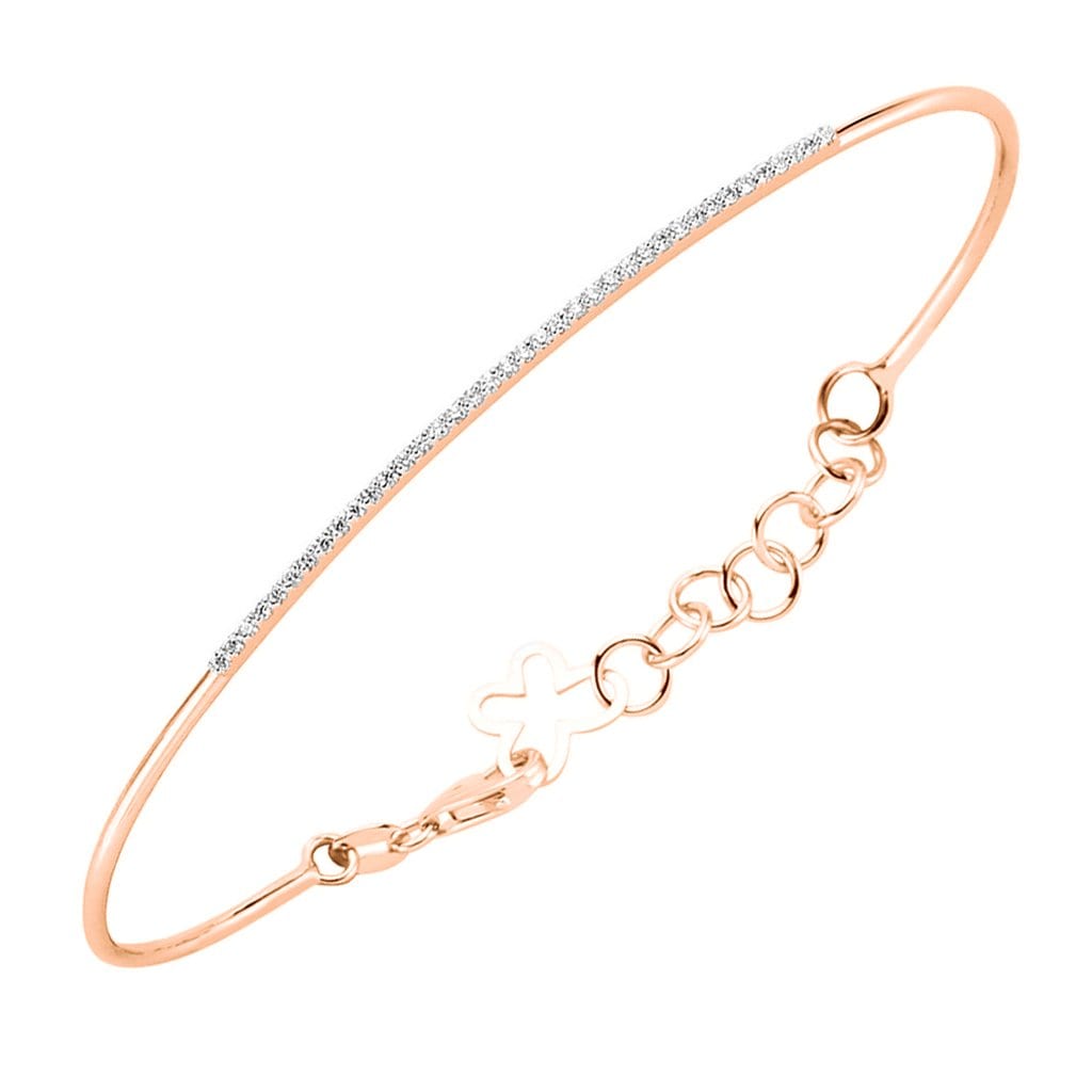 Vincents Fine Jewelry | Own Your Story | Single Row White Bracelet