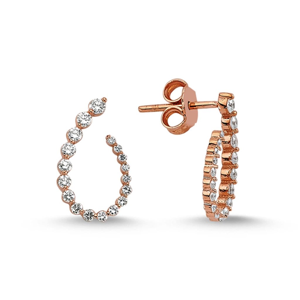 Vincents Fine Jewelry | Own Your Story | Diamond Curl Earrings
