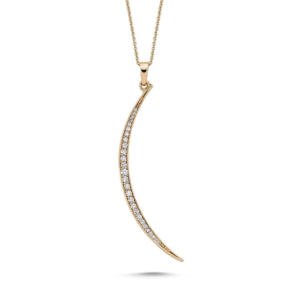 Vincents Fine Jewelry | Own Your Story | Sliver Moon Necklace