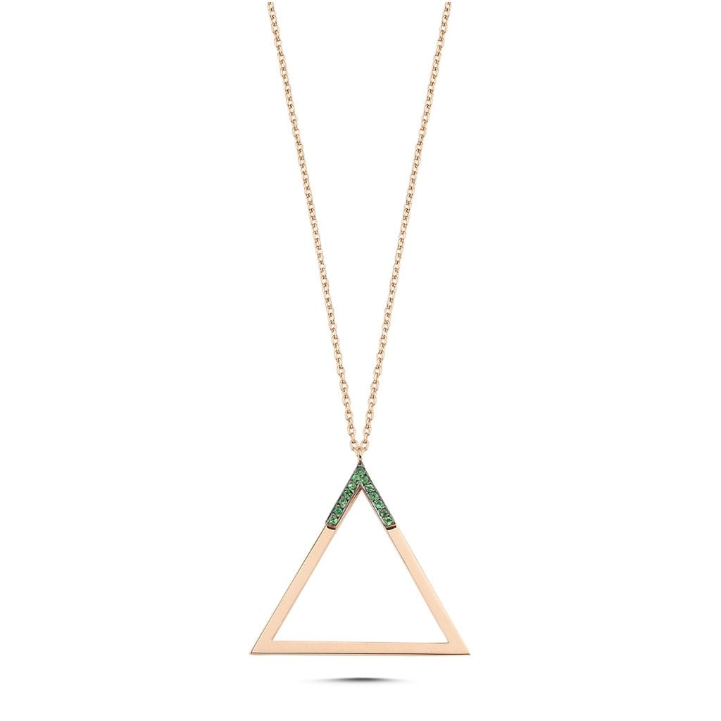 Vincents Fine Jewelry | Own Your Story | Suspended Triangle Pendant