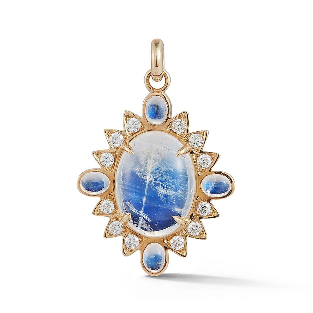 Vincents Fine Jewelry | Storrow Jewelry | Blue Moonstone Charm