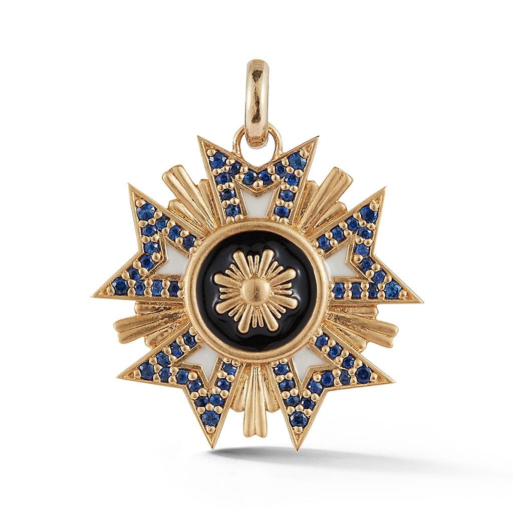 Vincents Fine Jewelry | Storrow Jewelry | Blue Military Emblem Charm