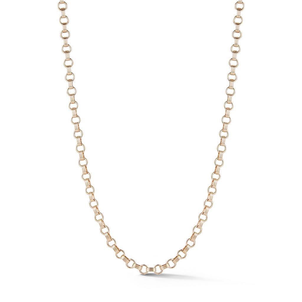 Vincents Fine Jewelry | Storrow Jewelry | Book Link Chain Necklace: 19"