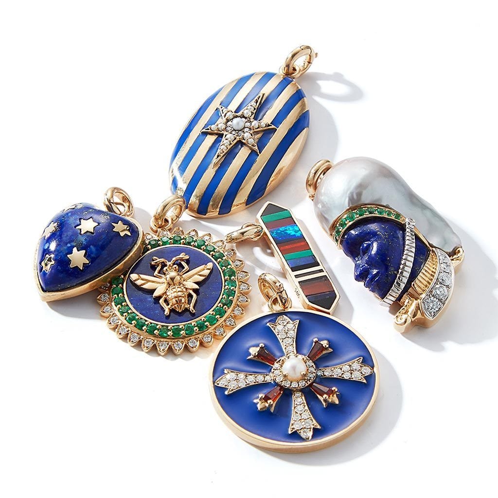 Vincents Fine Jewelry | Storrow Jewelry | Striped Star Locket